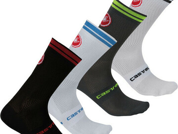 vendita: 4 pairs castelli free cycling socks