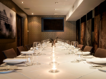 Book a meeting : PDR | Our largest private dining room