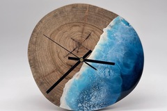  : Camphor Cookie x Ocean Epoxy Resin Clock