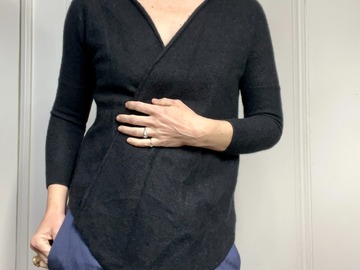 Selling: 100% Cashmere Wrap Cardigan
