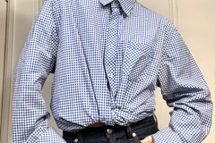 Selling: Bugatchi 100% Cotton Plaid Button-down