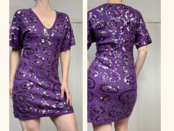 Selling: nanette lepore Sequin Knit Party Dress