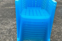 For Rent: Blue Kids Chairs
