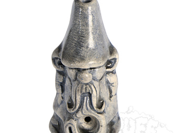  : Buzz Ceramics Dwarf With Moustache Pipe