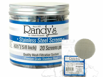 Post Now: Randy's 0.625" Stainless Steel Screens Jar