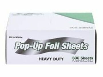 Post Now: Darling Food Service Foil 9" x 10-3/4" Interfolded Sheets - 3000 