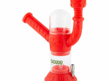 Post Now: OOZE® 4-in-1 CRANIUM Hybrid Dab Rig Silicone Nectar Collector & W