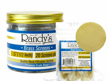 Post Now: Randy's 0.5" Brass Screens Jars