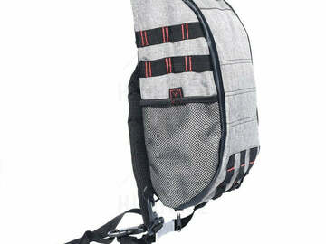 Post Now: Smell Proof Carbon Transport Backpack "SK Slinger" - Wolf Gray