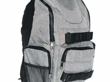 Post Now: Smell Proof Carbon Transport Backpack "DL Skater" - Wolf Gray