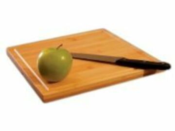 Post Now: Culinaire BCB-101 12" Square Bamboo Cutting Board