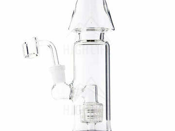 Post Now: 9" Rocket Grid Percolator 14mm Outer