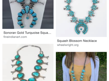 Wishlist: Costume Squash Blossom Necklace