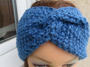 Vente au détail: Bandeau headband laine Fait main
