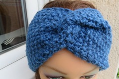 Vente au détail: Bandeau headband laine Fait main