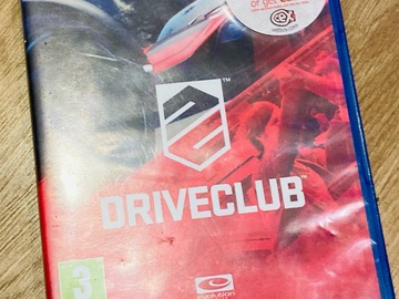 Rent out Weekly: DriveClub PS4 game disc