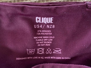 Selling with online payment: Plum NZ8 shorts