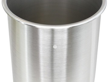  : 1.5 Gallon Tall Stainless Steel COLD TRAP - (Pot Only)