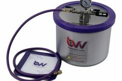  : 3 Gallon WIDE Stainless Steel Vacuum Chamber - Best Value Vacs