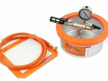 Post Now: 2 Quart Flat Stainless Steel Vacuum Chamber - Best Value Vacs