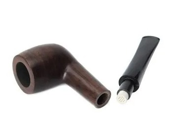  :  Ebony Wooden Tobacco Pipe