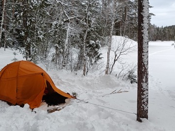 Renting out (per night): Winter Tent (MSR Asgard 2-3 Person)