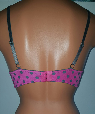 2 for Price of One - Solid and Print Pink lace Bras On hangers