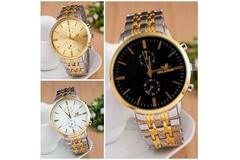 Bulk Lots: (23) New Men's Stainless Steel Watches - 