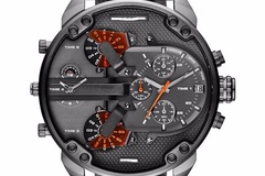 Bulk Lots: (23) big dial sports stainless steel