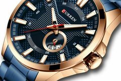 Bulk Lots: (18) Curren men's & women's top brand watch MSRP $2,300.00