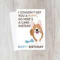  : Corgi Dog Lover Birthday Card