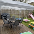 Rent per night (24 hour rental): 3m x 3m gazebo 