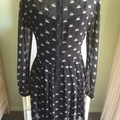 Selling: Sylvester Iconic Swan Print Dress