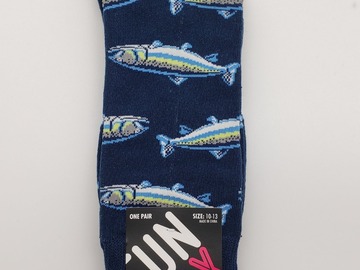 Buy Now: 100 Fun Socks Brand Fun Designer Socks New in Package 2 Styles Fi