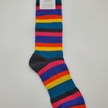 Comprar ahora: 100 Fun Socks Big & Tall Stripes Design $1200 Retail