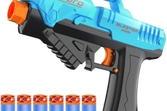 Liquidation/Wholesale Lot: Besbro Toy Blaster Dart Gun with Foam Darts