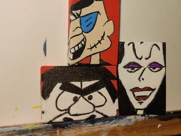 Sell Artworks: Trio of Evil