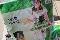 Liquidation/Wholesale Lot: St Patricks Day Costume Lot 30 pc - Sexy Barmaid, Shamrock, Morph