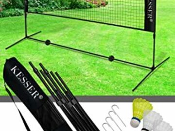 Vermieten Equipment/Ausrüsstung pro Tag: Höhenverstellbares Badminton Netz zum ausleihen
