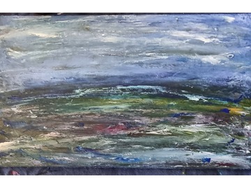 Sell Artworks: Turbulent sky rough sea.