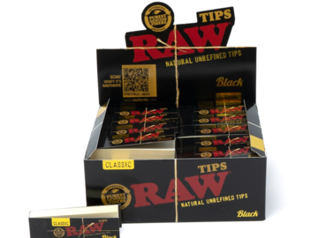 Post Now: RAW Black Classic Standard Rolling Tips