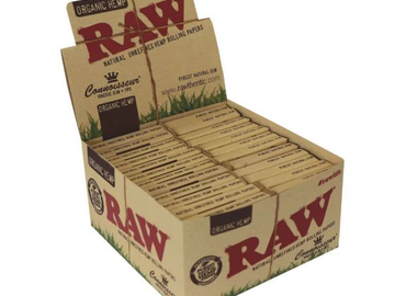 Post Now: RAW Organic Connoisseur King Size rolling papers (+tips)