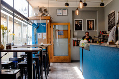 Free | Book a table: Make works a little bit become more bearable 