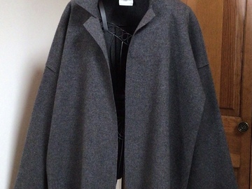 Selling: Eskandar wool/Cashmere open Front Jacket, Grey