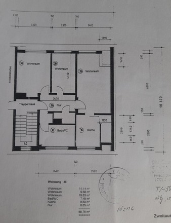 Moderne Dreiraumwohnung in Neubrandenburg