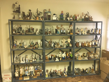 Selling with online payment: Huge Optometric Figurine Collection.  MAKE OFFERS!