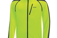 Selling with online payment: GORE WEAR, C3 GWS Phantom, Zip-ff jacket, Black/Neon Yellow