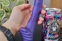 Verkaufen: Fuze Velvet silicone dildo with vibrator cavity- purple 