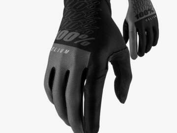 Selling with online payment: 100% CELIUM Glove Black/Silver