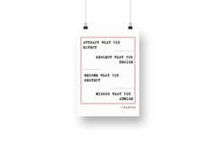Downloads: "Reflections" Workspace Wall Art Quotes 